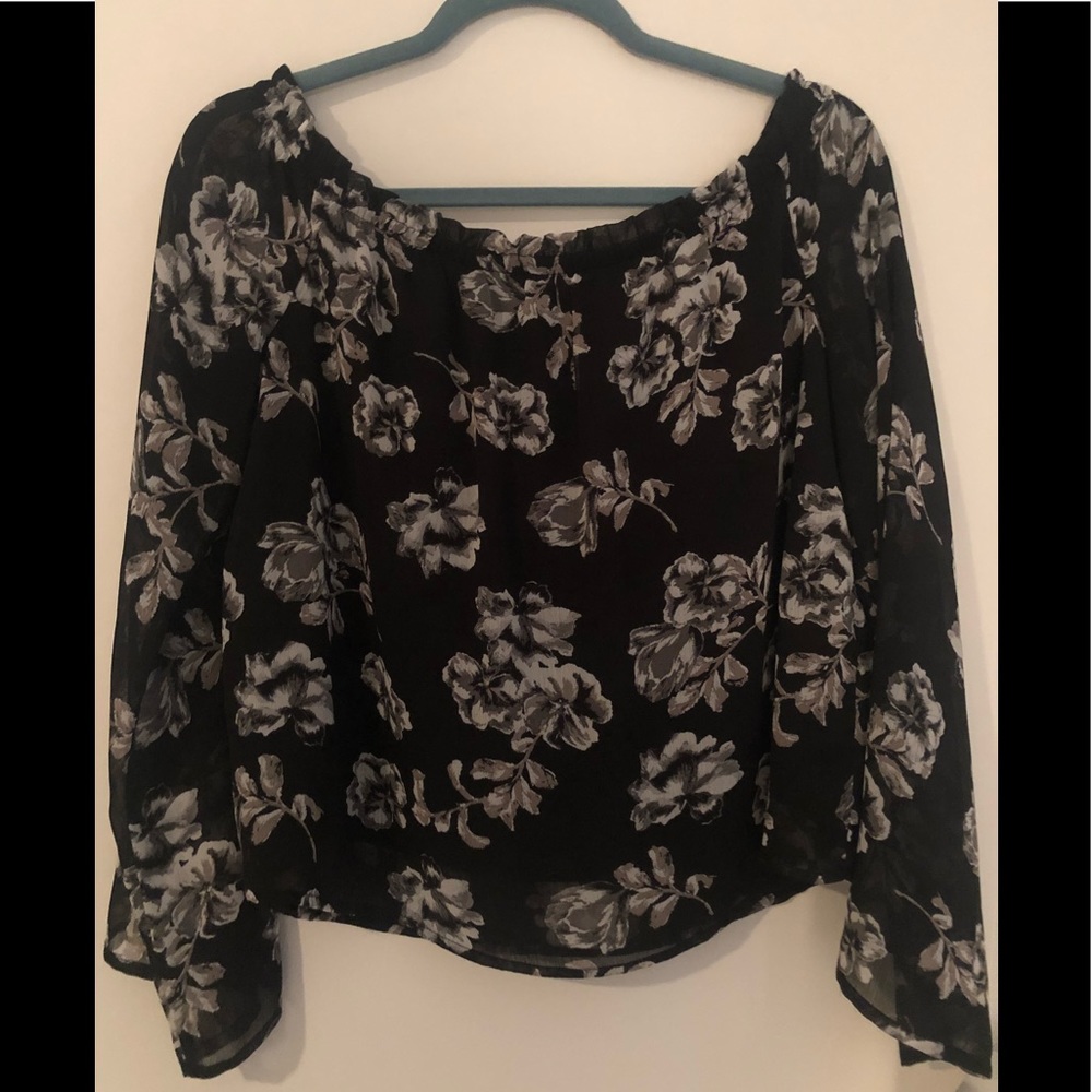 Floral Off the Shoulder Top